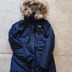 Hollister puffer jacket